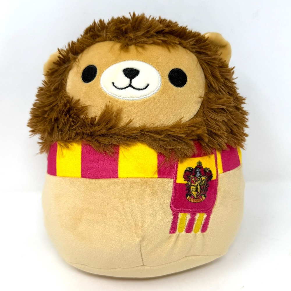 Squishmallows Harry Potter Gryffindor Lion 8 Inch Plush Kellytoy Wizarding World